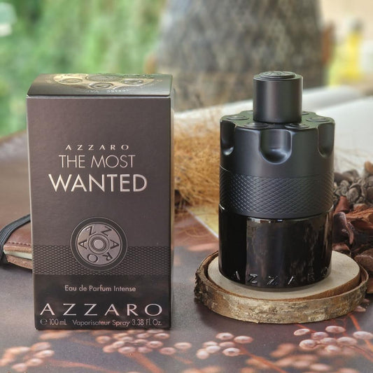 Azzaro The Most Wanted Eau de Parfum Intense Spray for Men 100ml / 3.4 fl oz | Long-Lasting Woody Amber Cologne