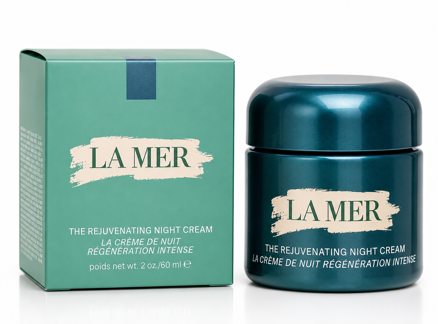 La Mer The Rejuvenating Night Cream 60ml / 2 oz | Luxury Overnight Anti-Aging Face Moisturizer