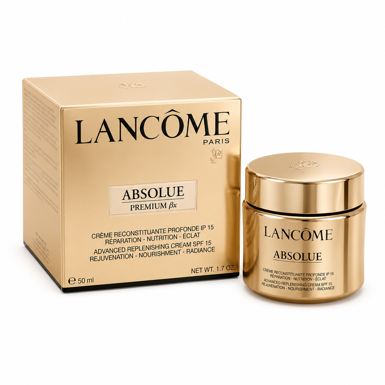 Lancôme Absolue Premium Bx Advanced Replenishing Cream SPF 15 | 50ml / 1.7 oz Anti-Aging Face Moisturizer