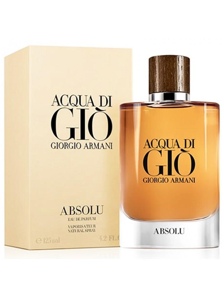 Giorgio Armani Acqua di Gio Absolu Eau de Parfume Spray for Men, 4.2 Fl Oz