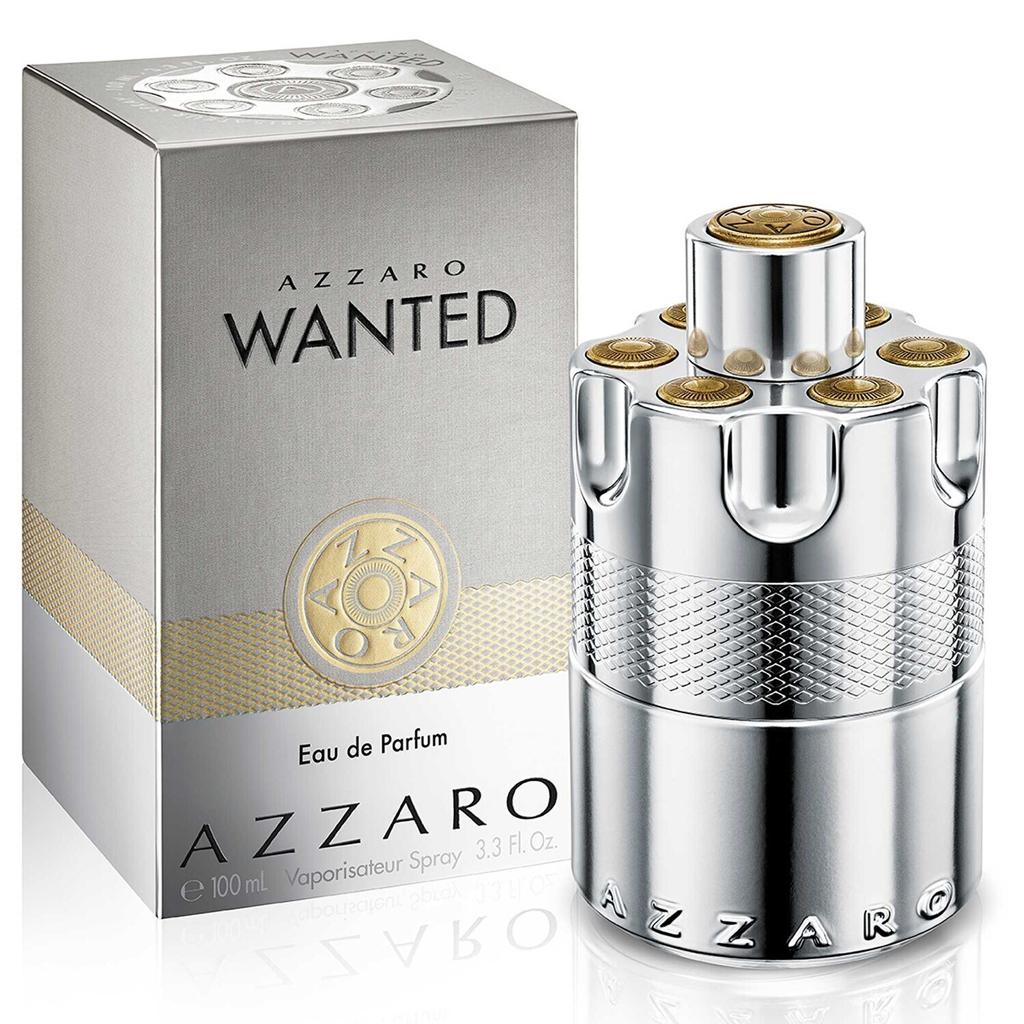 Azzaro Wanted Eau de Parfum Spray for Men 100ml / 3.3 fl oz | Long-Lasting Woody Spicy Cologne | New in Box