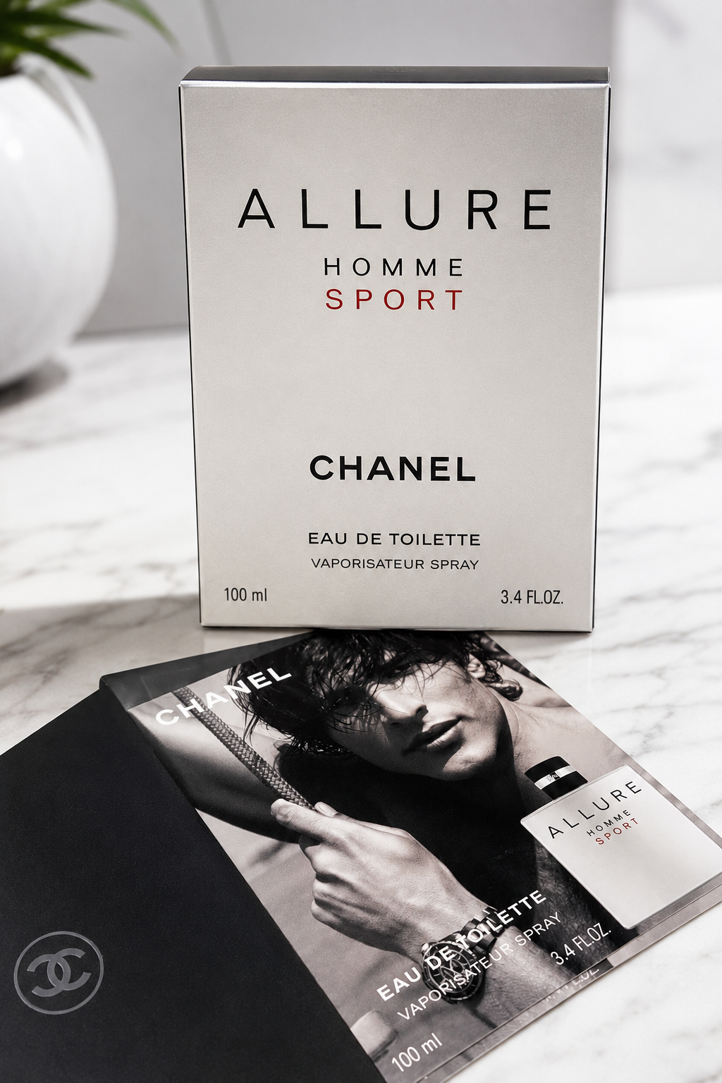 CHANEL Allure Homme Sport Eau de Toilette for Men 100ml / 3.4 fl oz