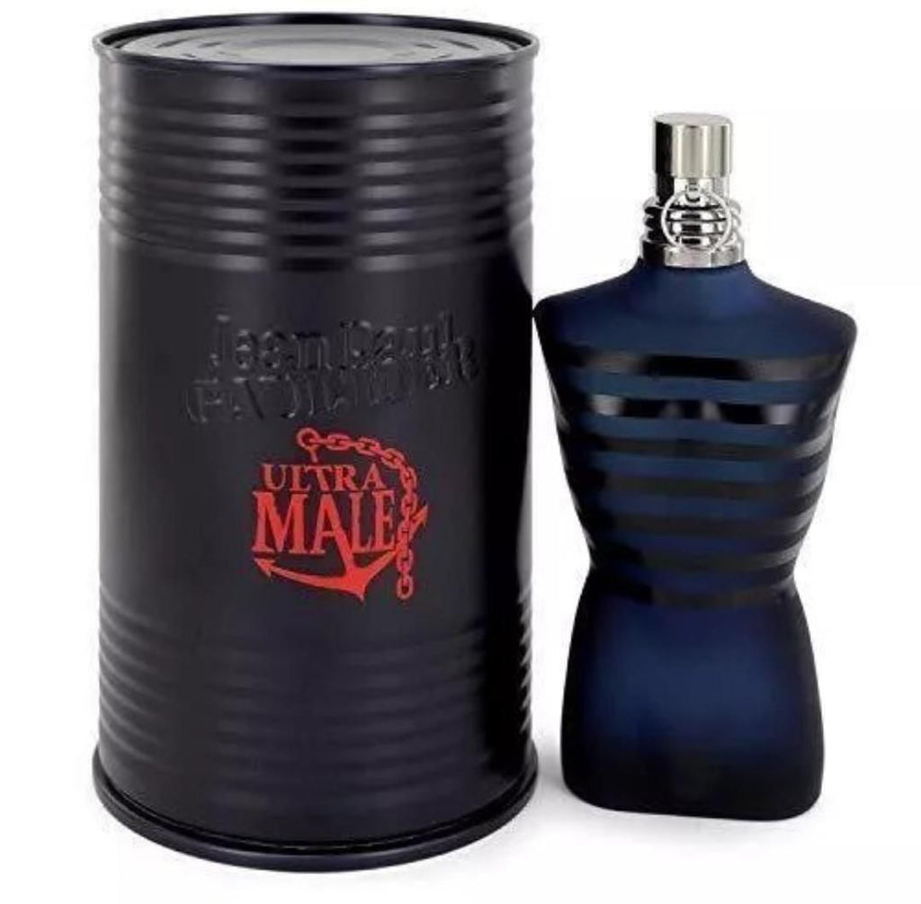 Jean Paul Gaultier Ultra Male Eau de Toilette Intense for Men 125ml (4.2 fl oz) | Long Lasting Amber Aromatic Cologne