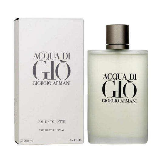 Giorgio Armani Acqua Di Gio 200 ml / 6.7 oz EDT Perfume Men New