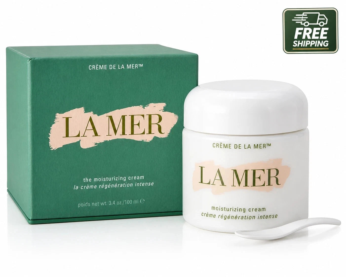 La Mer Crème de La Mer Moisturizing Cream 3.4 oz / 100 ml | Luxury Hydrating Face Moisturizer