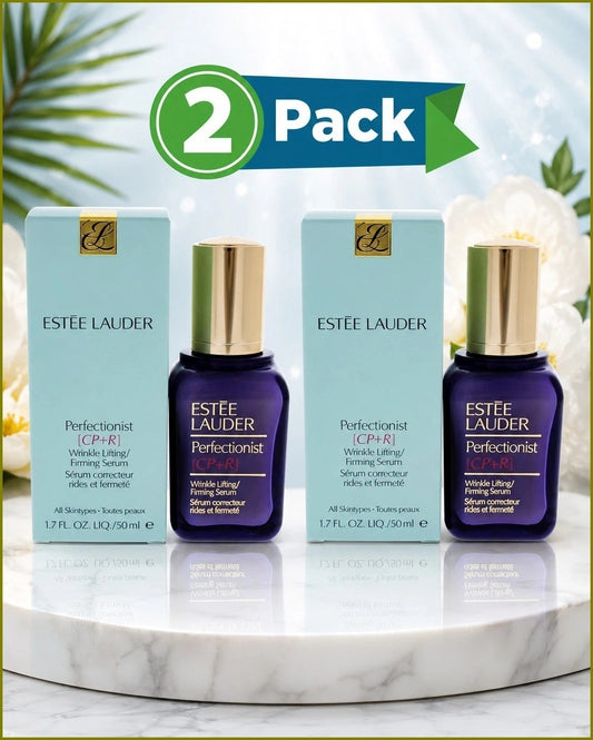 Estée Lauder Perfectionist [CP+R] Wrinkle Lifting & Firming Serum 50ml (1.7 fl oz) – 2 Pack | Anti-Aging Face Serum