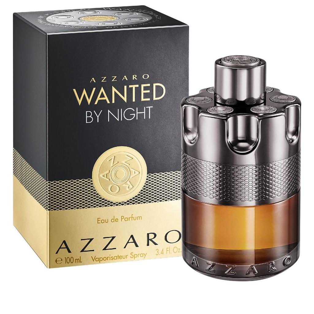 Azzaro Wanted By Night Eau de Parfum Spray for Men 3.4 oz / 100ml | Long-Lasting Woody Spicy Cologne