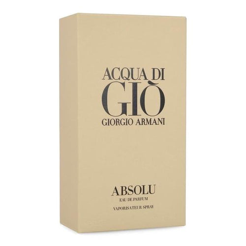 ACQUA DI GIO ABSOLU GIORGIO ARMANI Men Perfume EDP 3.4 oz